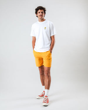Baby Cord Short Yellow