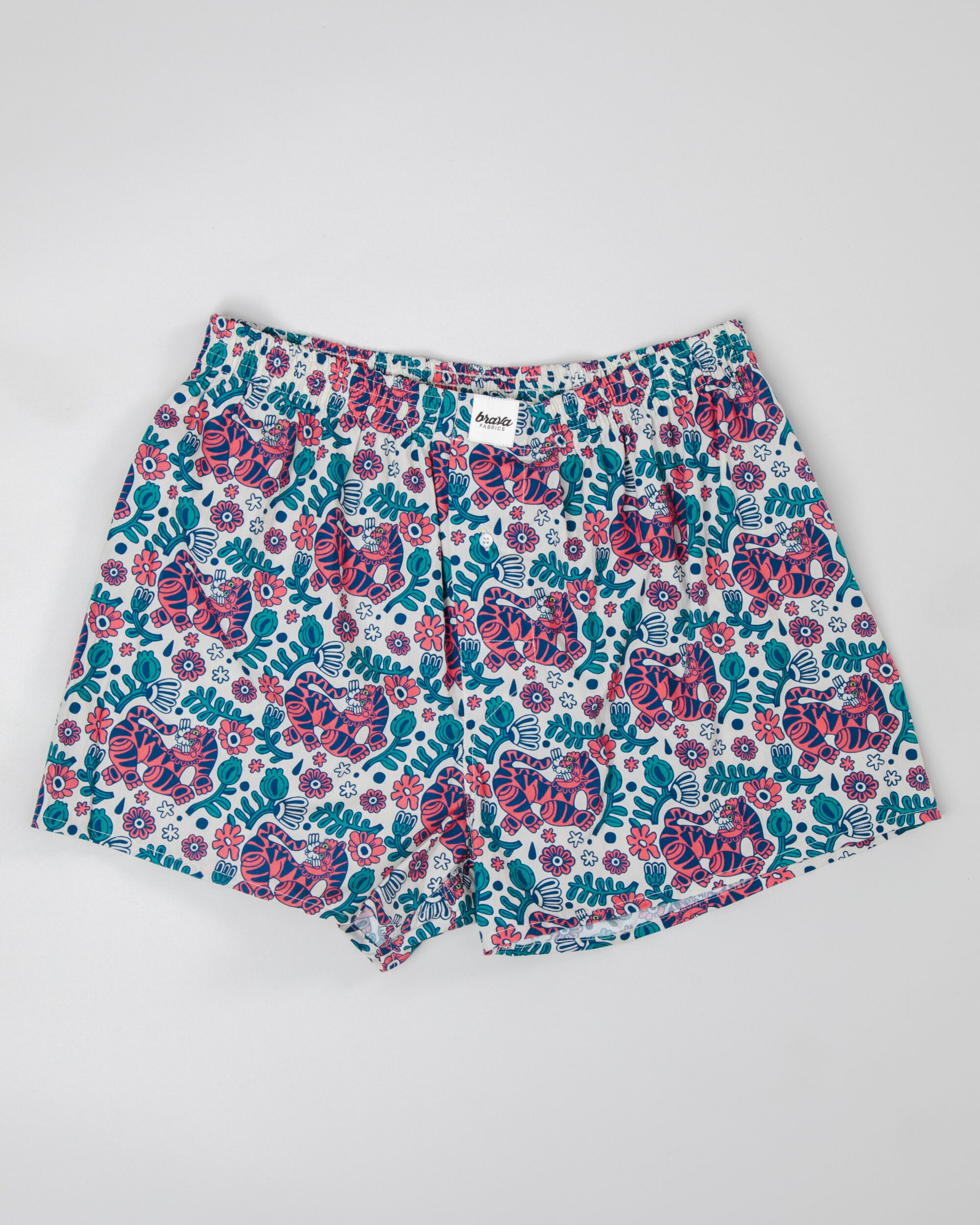 Asis Percales Tigris Boxer Ecru