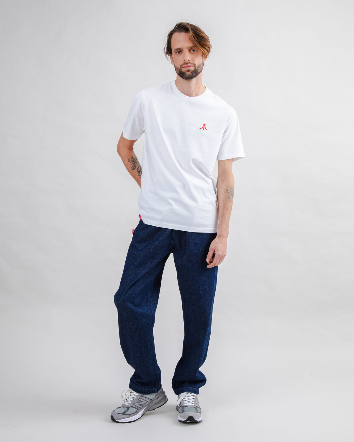 Atari Logo Tshirt White