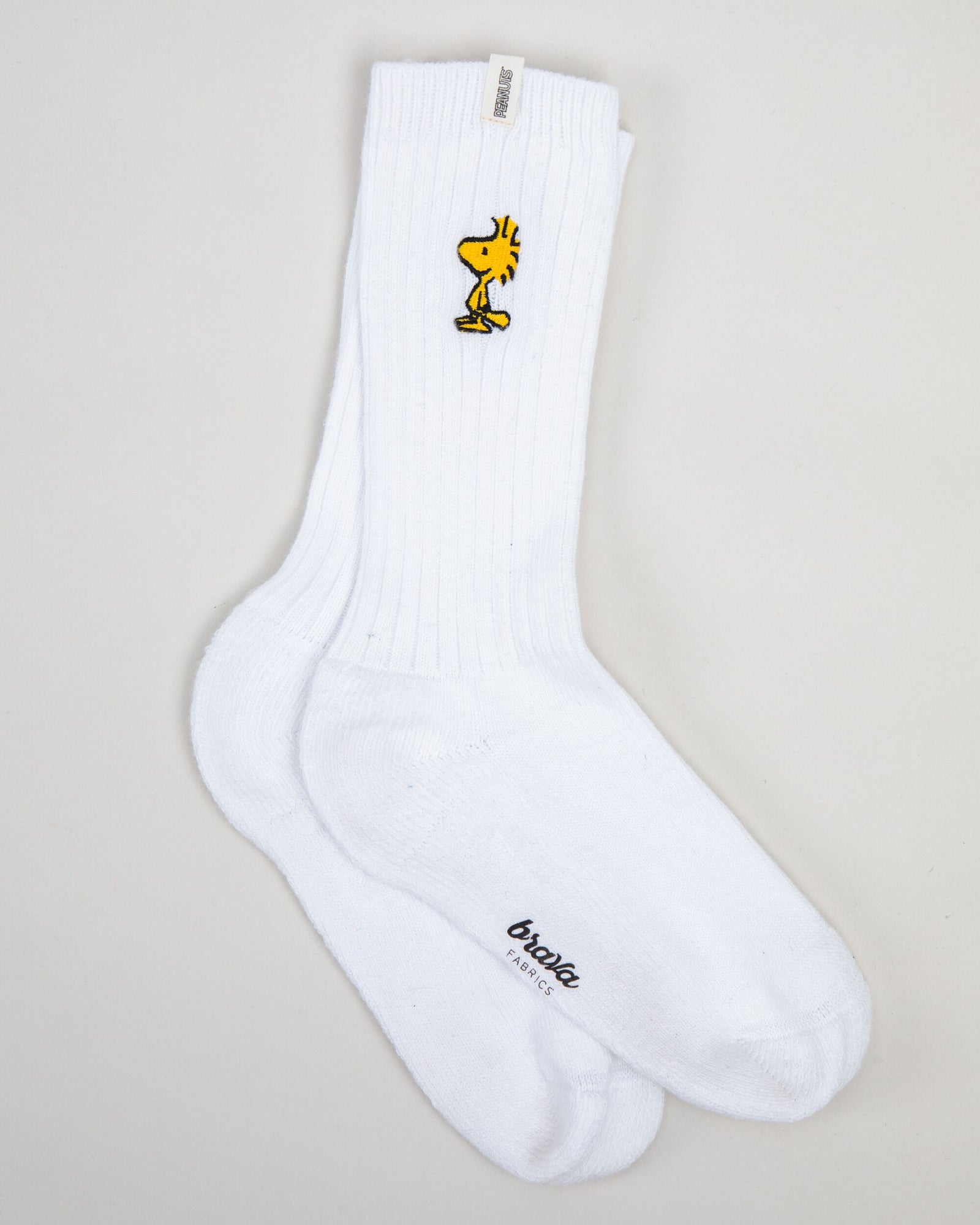 Peanuts Woodstock Socks Ecru