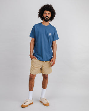 Asis Percales Tigris Regular T-Shirt Blue