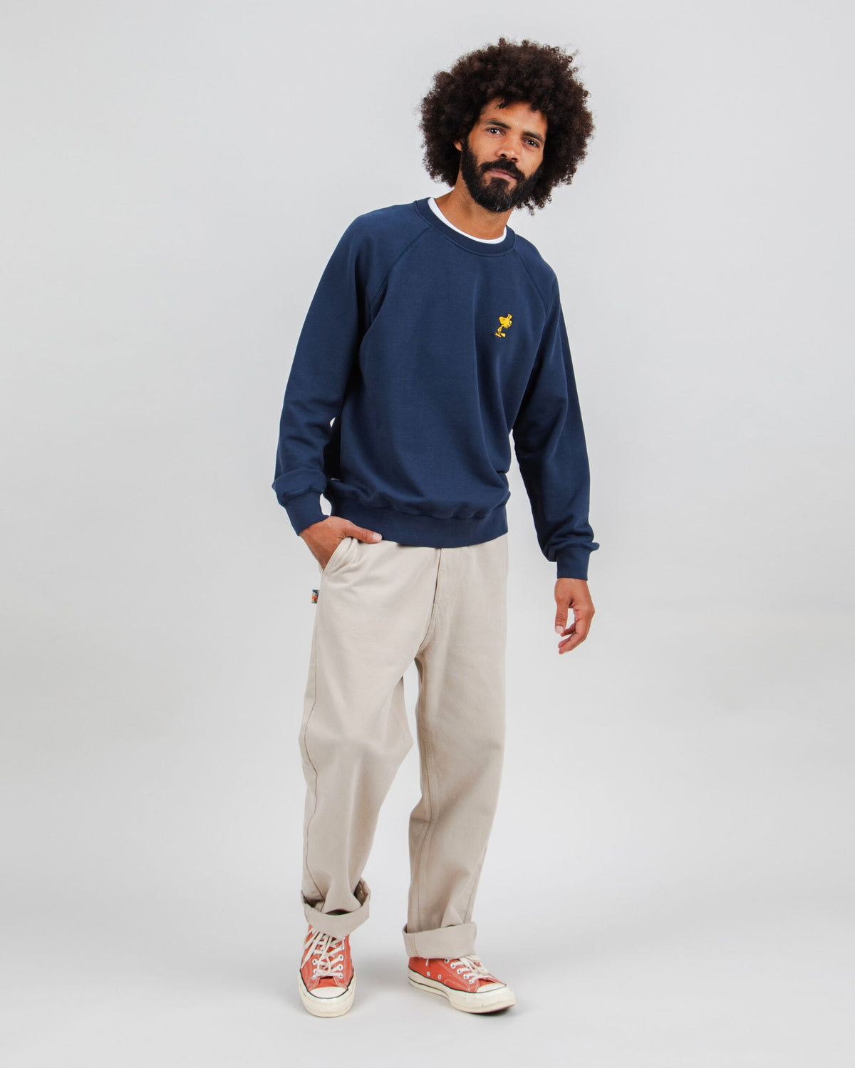 Peanuts Woodstock Sweatshirt Navy