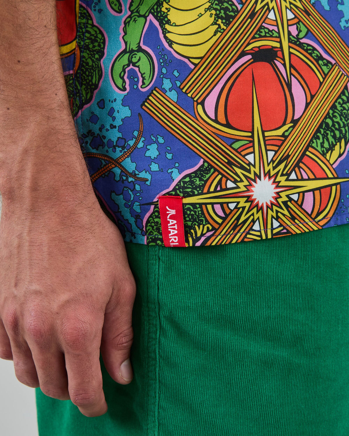 Atari Centipede Aloha Shirt