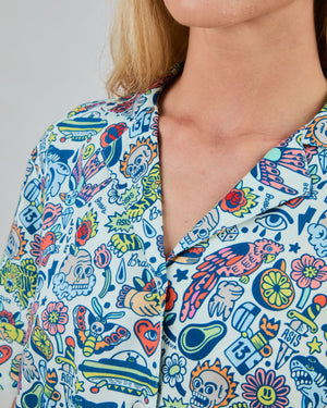 This is Asis Aloha Blouse