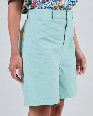 High Waist Shorts Green