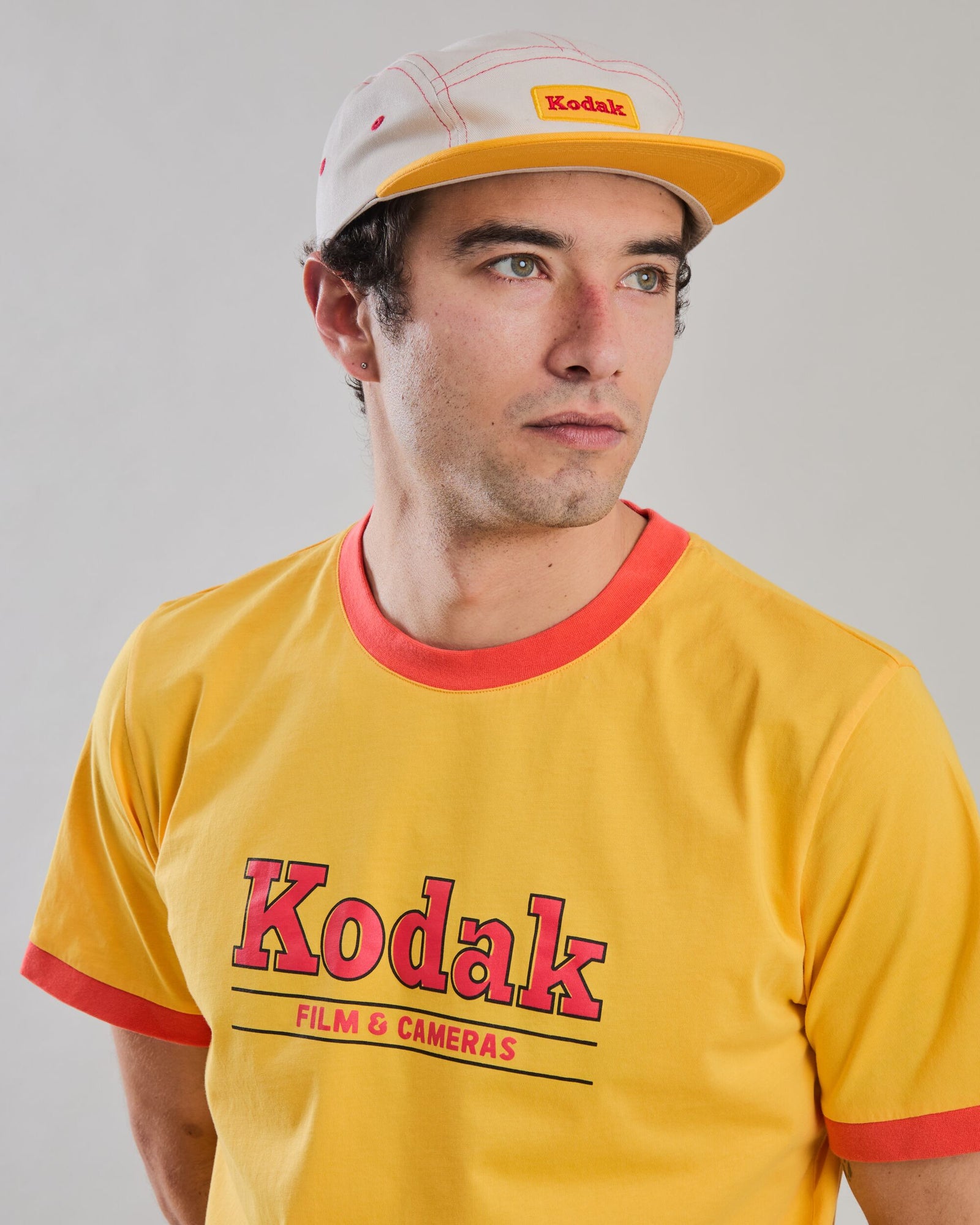 Kodak Retro FIlm Tshirt Yellow
