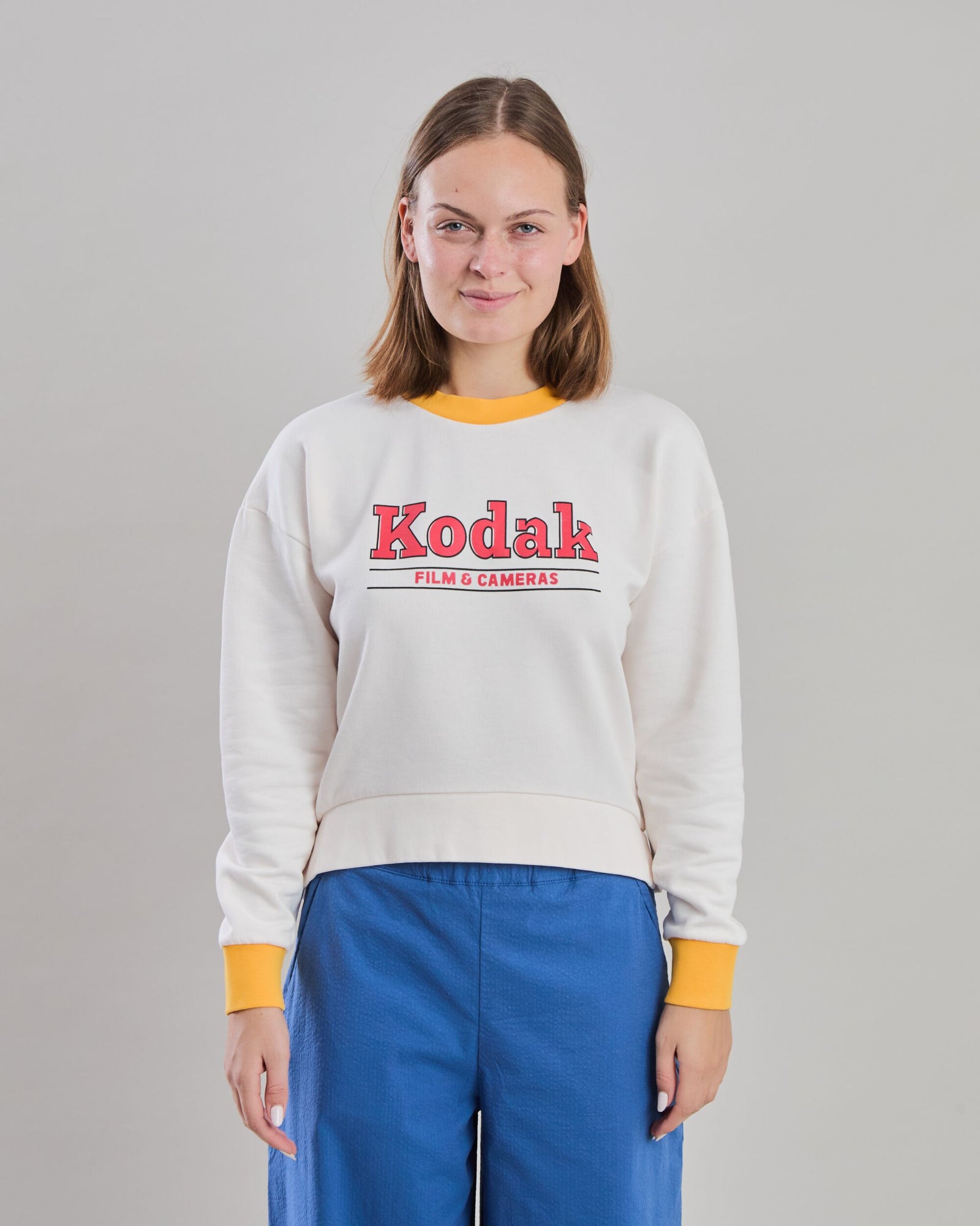 Kodak Retro FIlm Sweatshirt W Ecru