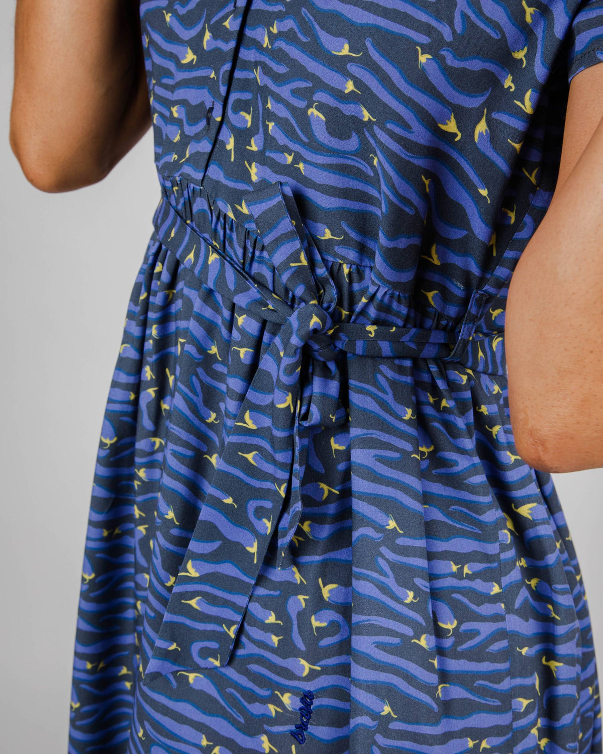 Jalapeño Midi Dress Purple