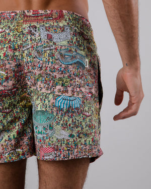 Where's Wally Fairground Swimwear
