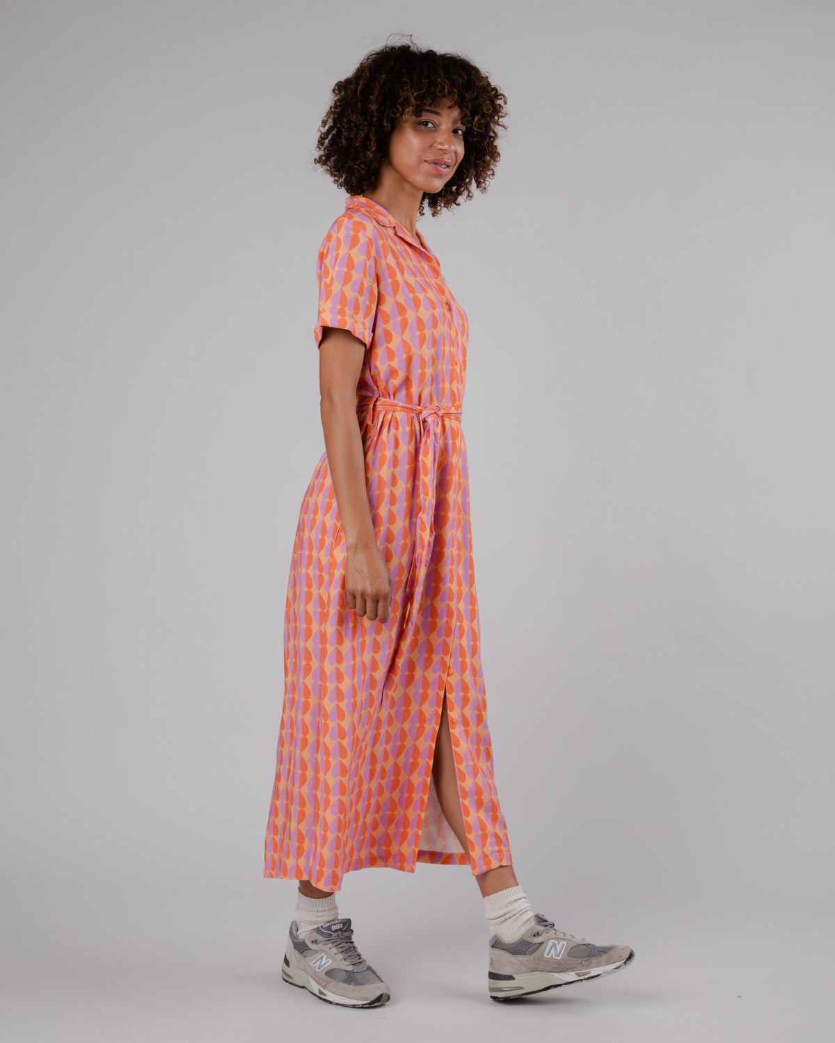 Gummie Long Dress Apricot
